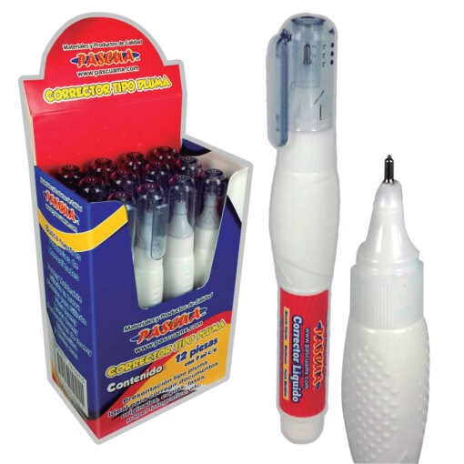 Imagen de PASCUA(12) CORRECTOR C/12 TIPO PLUMA 7ML (PA-CO721)