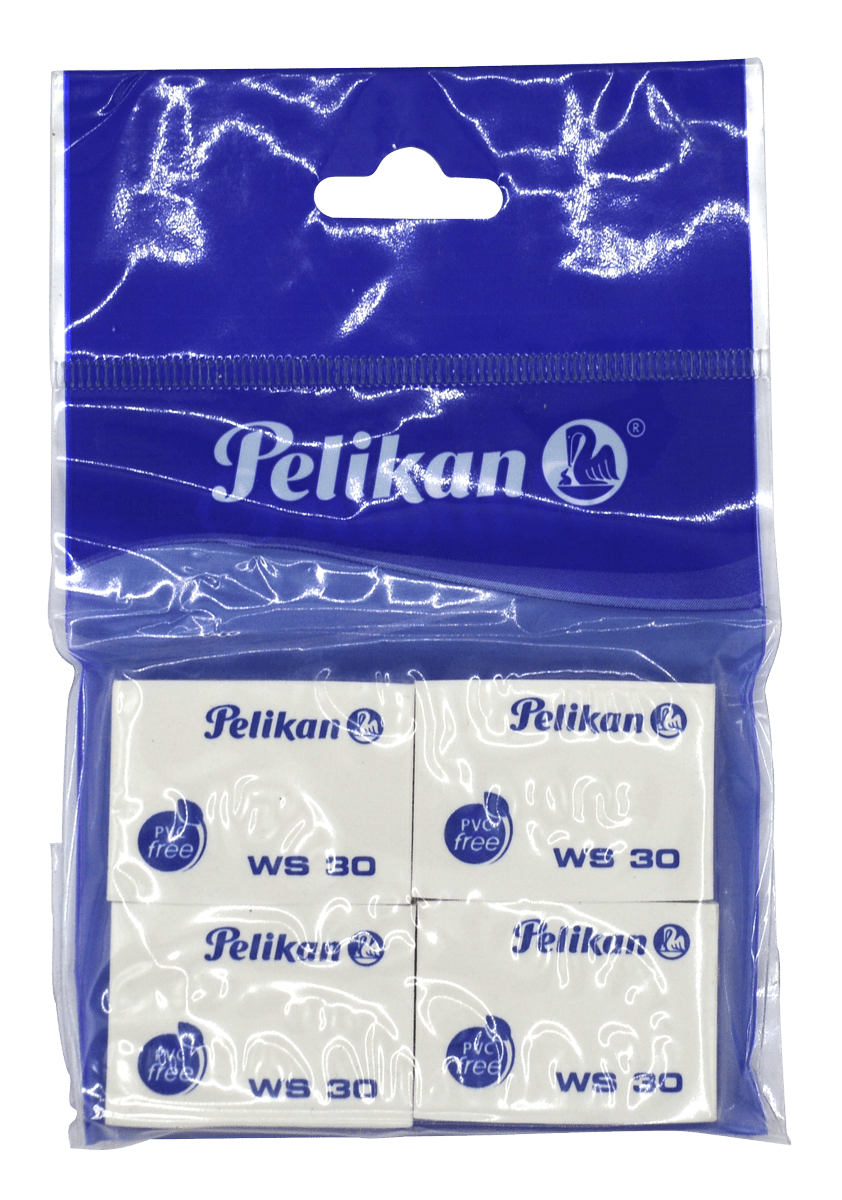 Imagen de PELIKAN(1) BORRADOR C/4 WS30 BOLSA (06140304)