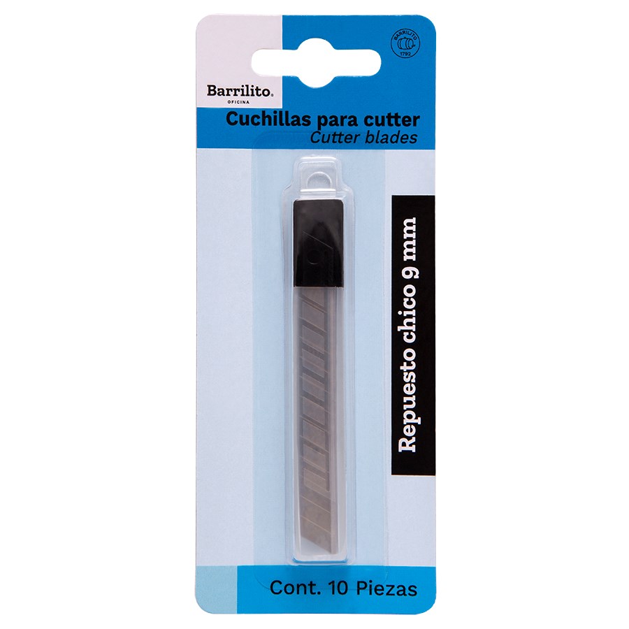 Imagen de BARRILITO(10) REPUESTO CUTTER SDI CH BLISTER C/10 PZAS  (1403B)