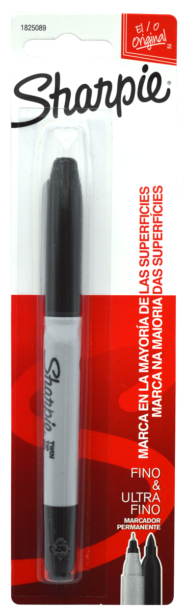 Imagen de SHARPIE(36) MARCADOR PERM DOBLE PUNTA BLISTER C/1 (1825089) TWIN TIP