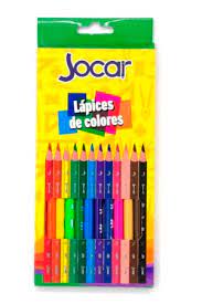 Imagen de JOCAR(144) COLORES LARGOS C/12 TRI/RED (CPLN/1049)