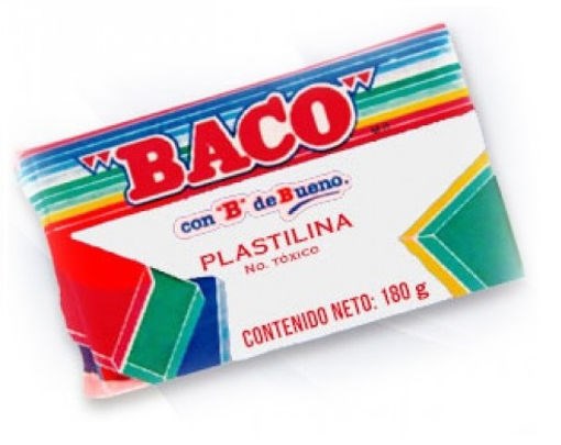 Imagen de BACO(100) PLASTILINA MARQUETA B-180 (PL0)