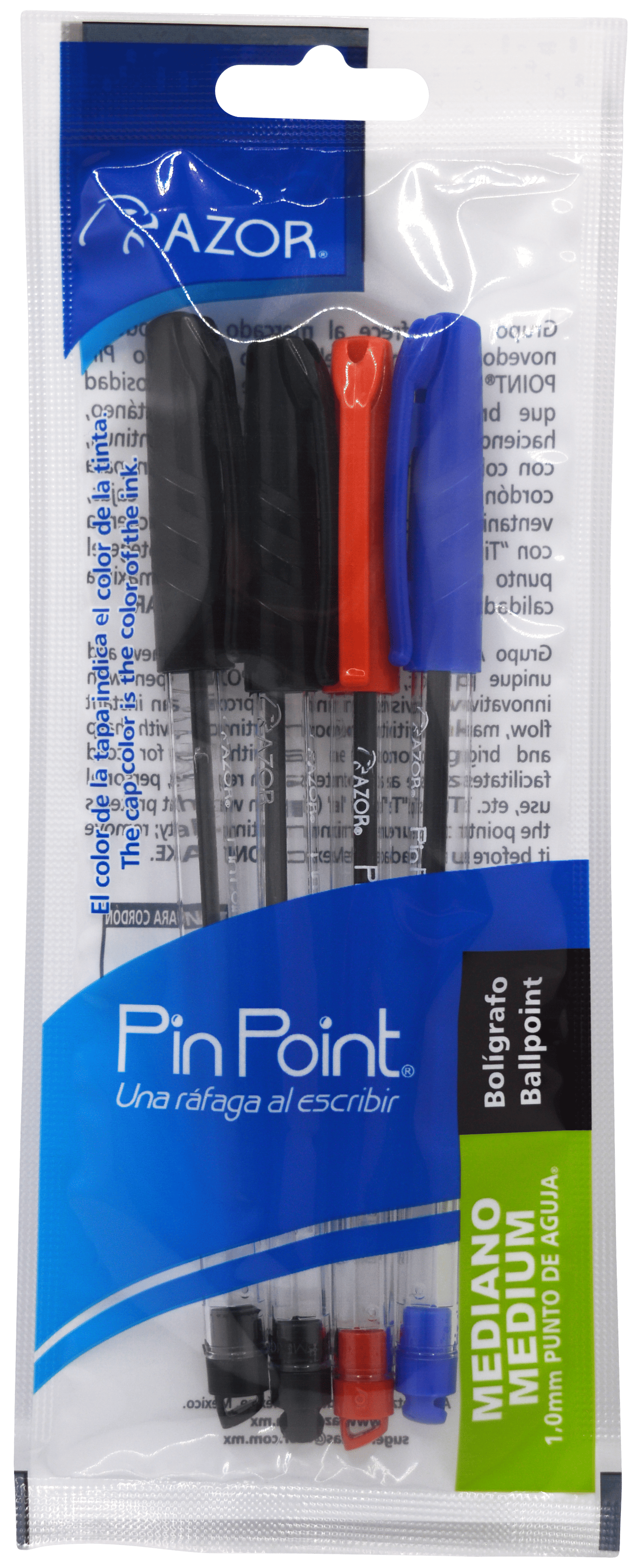 Imagen de AZOR(1) BOLIG C/4 PIN POINT 1.0 P/M BOLSA (301.6834)