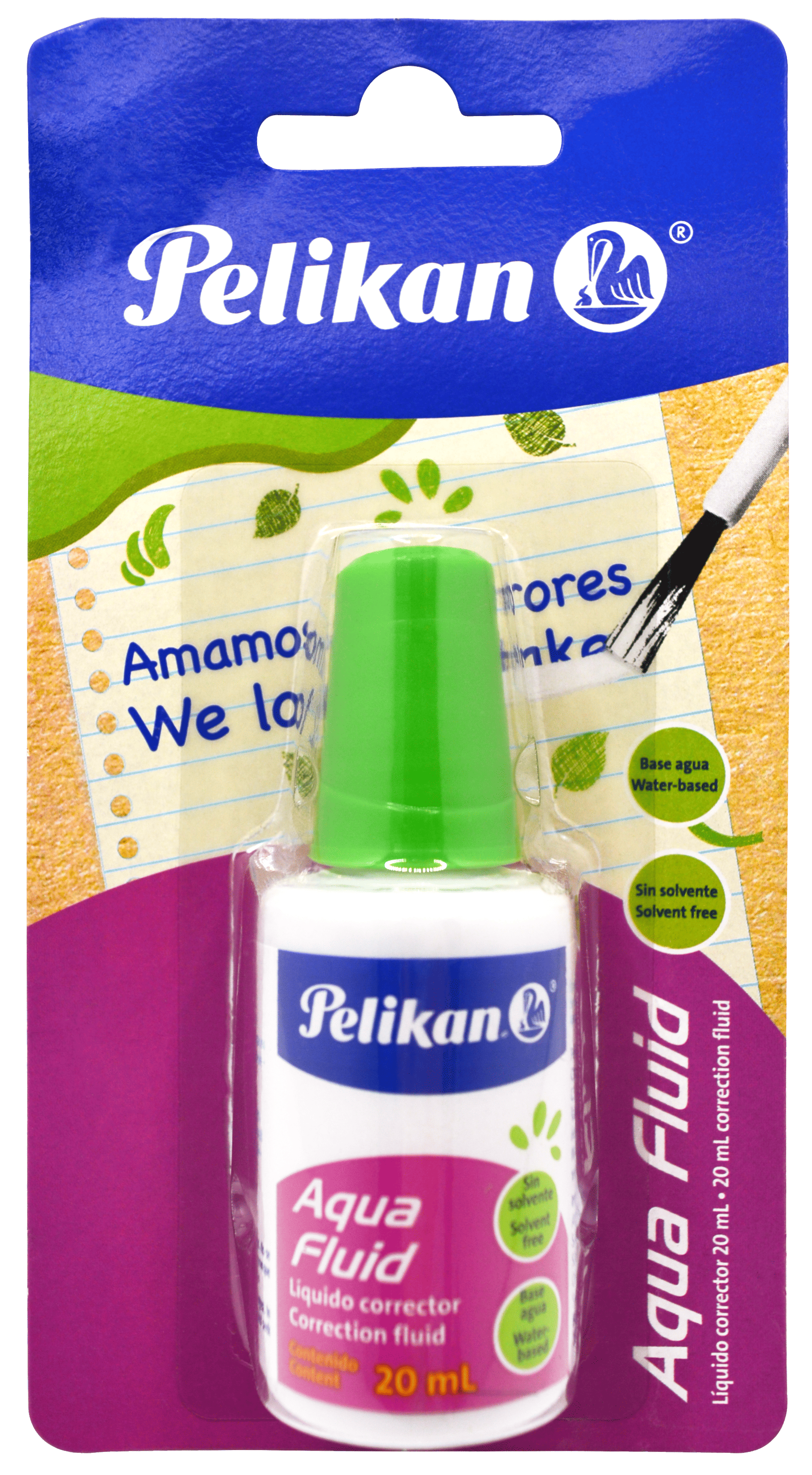 Imagen de PELIKAN(1) CORRECTOR AQUA FLUID C/1 BLISTER (01590100)