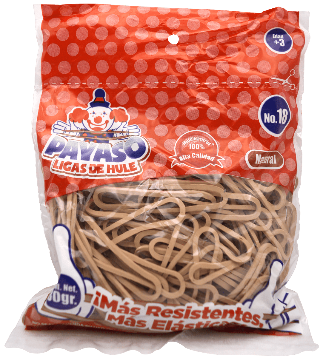 Imagen de PAYASO(130) LIGA NATURAL #18/#10 B/80GRS